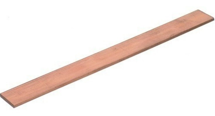 BARRA CHATA COBRE  1.1/4 X 3/16  351A
