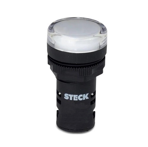 BOTOEIRA SINAL LED 220V BR 22MM STECK