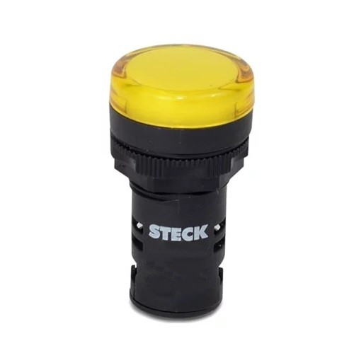 BOTOEIRA SINAL LED  24V AM 22MM STECK