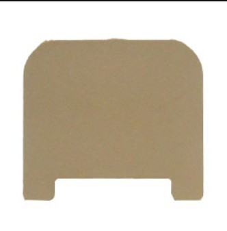 TAMPA BORNE SEPARADOR 4/10MM BEGE LUKMA