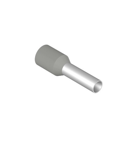 TERMINAL PRE ISOL TUB  0,75MM CZ ELETROK
