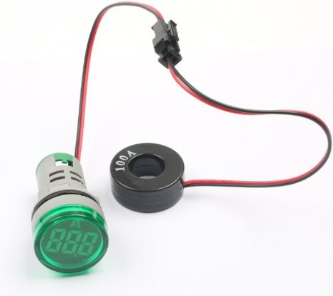 AMPERIMETRO DIGITAL ALTRONIC VD 22MM