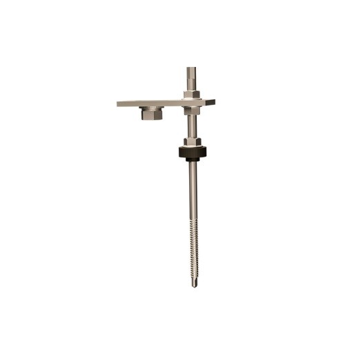 FIXADOR SOLAR ROSCA DUPLA TELHA METALICA