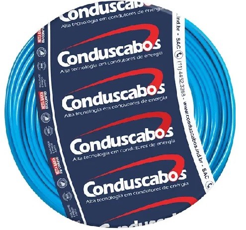 CABO FLEX    2,5MM 1KV AZ CONDUSCABOS