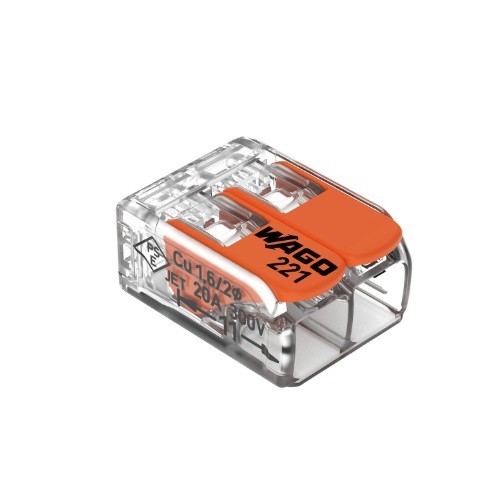 CONECTOR EMENDA 2P 0,5-6 WAGO TRANS PCT3